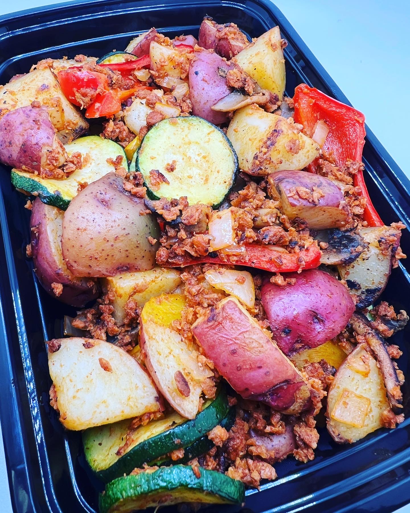 CHORIZO HASH (PLANT BASED) Power Fit Meals