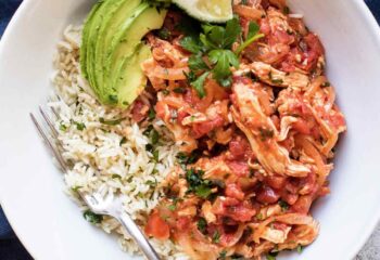 CHICKEN TINGA BOWL