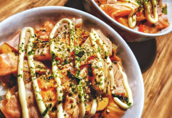 SALMON POKE BOWL