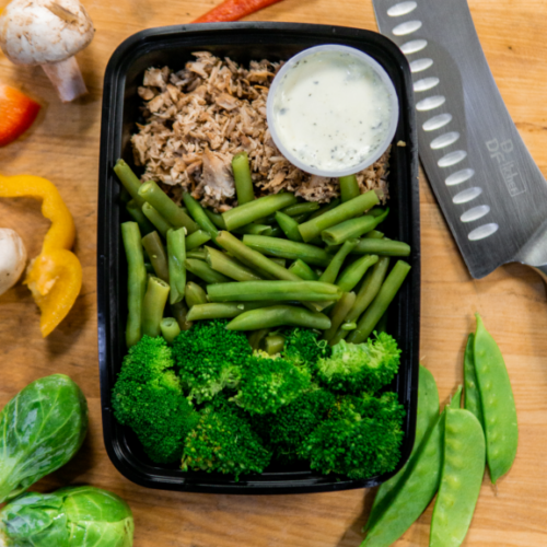 KETO GARLIC PARM CHICKEN Power Fit Meals