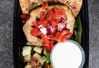 GREEK TURKEY BURGER