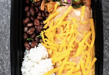 TEX MEX BEEF AND CHEESE ENCHILADA