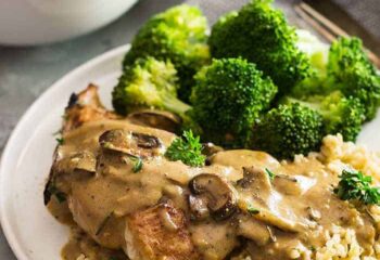 CREAMY MUSHROOM CHICKEN