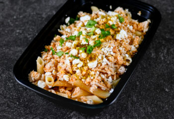 HOT HONEY GOAT CHEESE CHICKEN PASTA