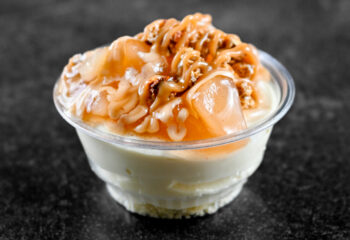 CARAMEL APPLE COBBLER PROTEIN CHEESECAKE JAR
