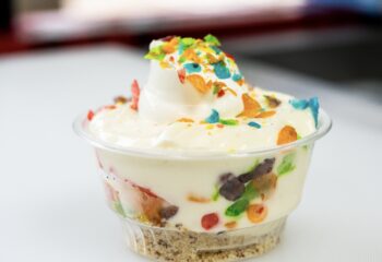 FRUITY PEBBLE CHEESCAKE PROTEIN CUP FRUITY PEBBLE CHEESCAKE PROTEIN CUP