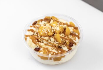 PEACH COBBLER PROTEIN PUDDING CUP PEACH COBBLER PROTEIN PUDDING CUP