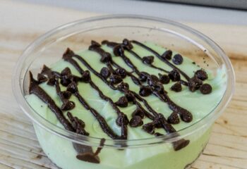 MINT CHOCOLATE CHIP PROTEIN PUDDING CUP