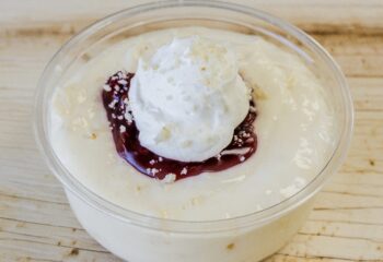 PINEAPPLE UPSIDE DOWN PROTEIN PUDDING CUP