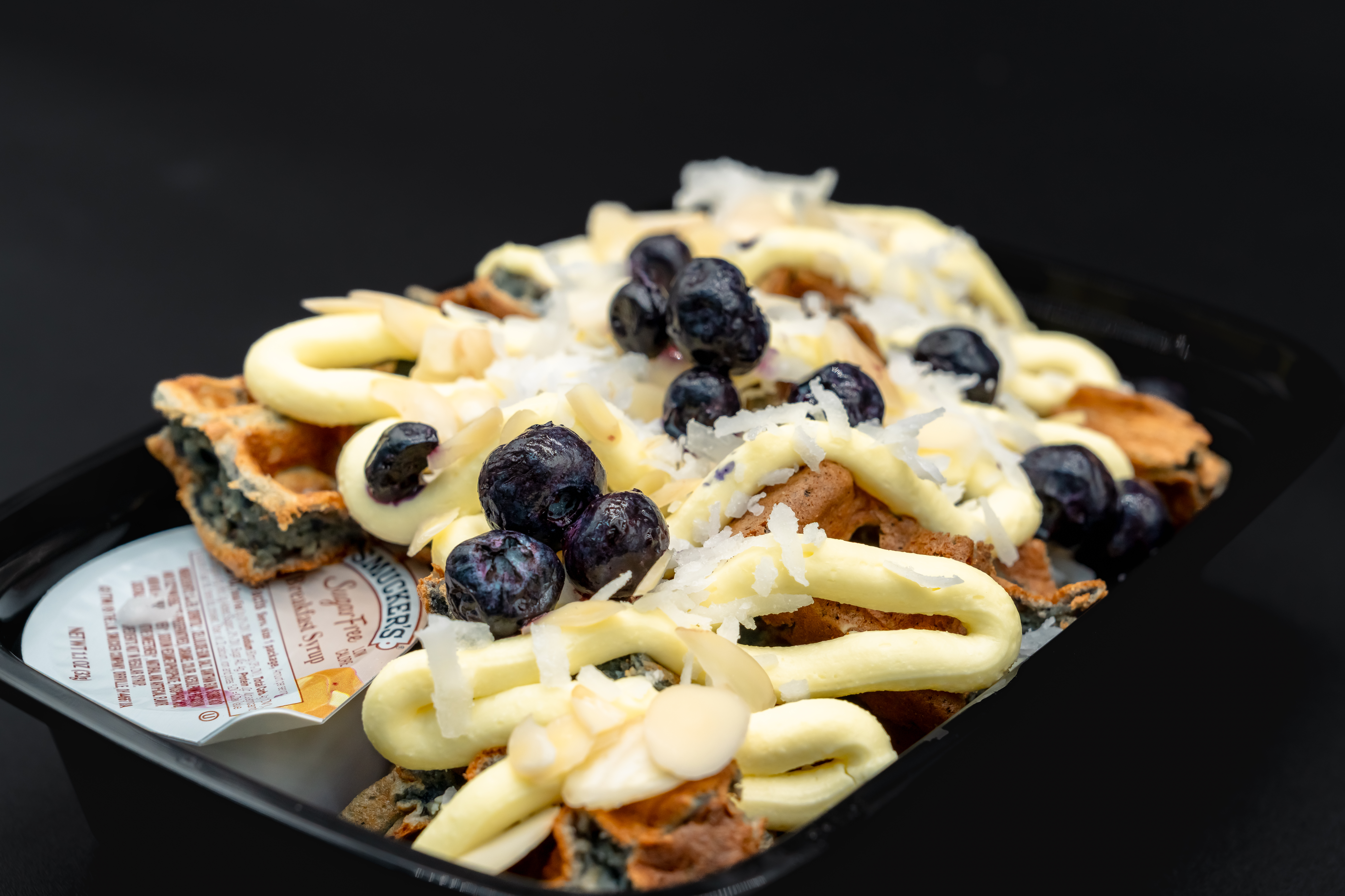 BLUEBERRY COCONUT PROTEIN WAFFLES BLUEBERRY COCONUT PROTEIN WAFFLES