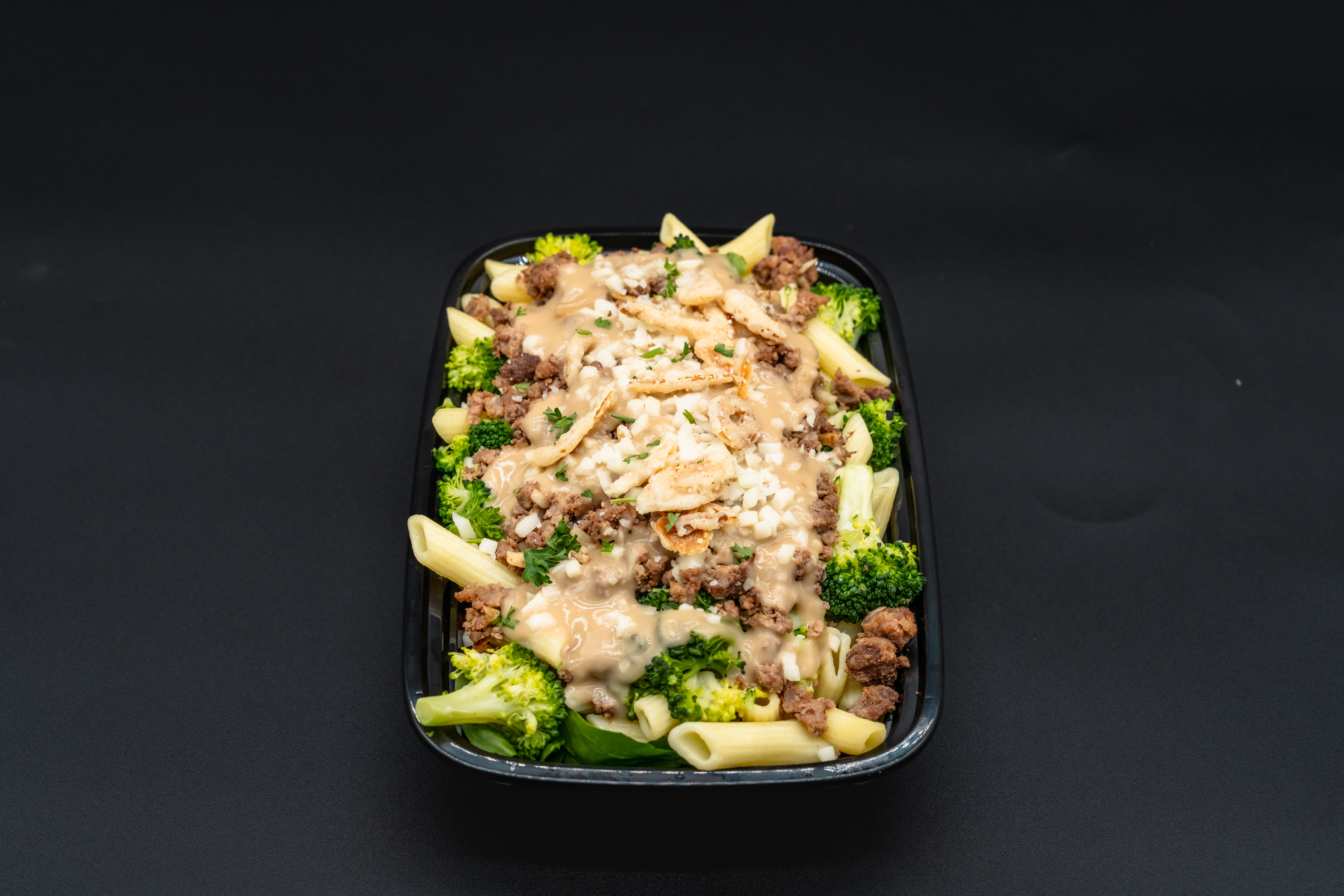 FRENCH ONION BEEF PASTA